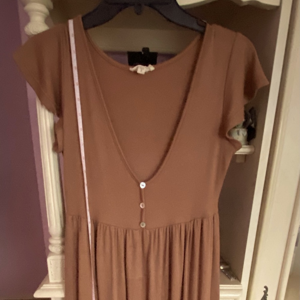 See you Monday Carmel Small Dress